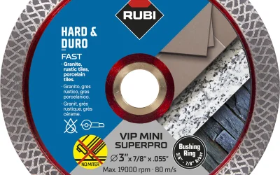 Enhance your home renovation results using a Rubi Tile Saw for clean professional cuts